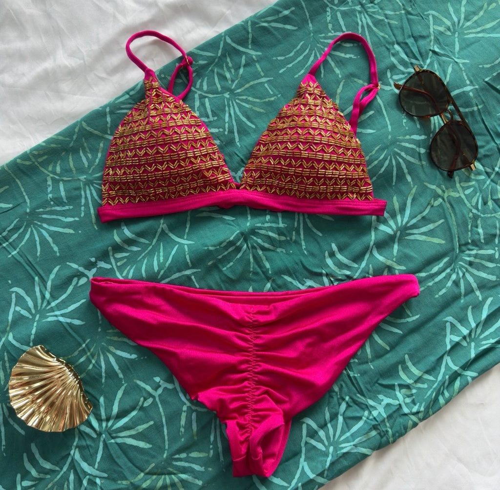 Fuchsia Karen Bikini
